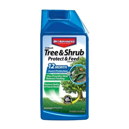 BioAdvanced 32oz 12 Month Tree & Shrub Protect & Feed Concentrate *OK for NY* (Keywords: Bayer )