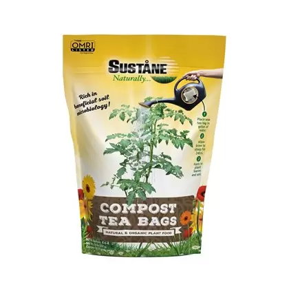 Sustane 21gm 3-5-3 Compost Tea Bags OMRI