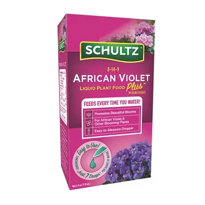 Schultz 4oz African Violet Liquid Plant Food 8-14-9