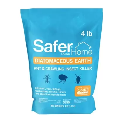 Safer Home 4lb Ant & Crawling Insect Killer Diatomaceous Earth OMRI Listed
