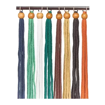 Primitive 36" Asst Mixed Macrame Plant Hanger