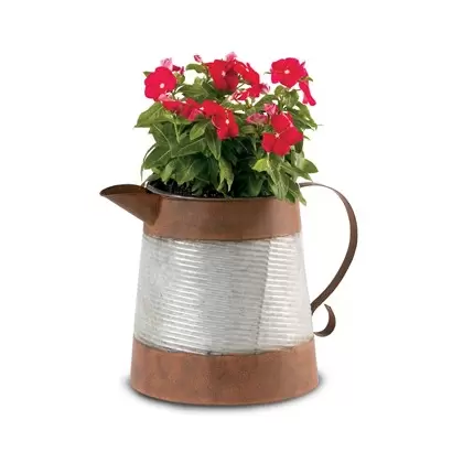 Deer Park Corrugated Pitcher Planter