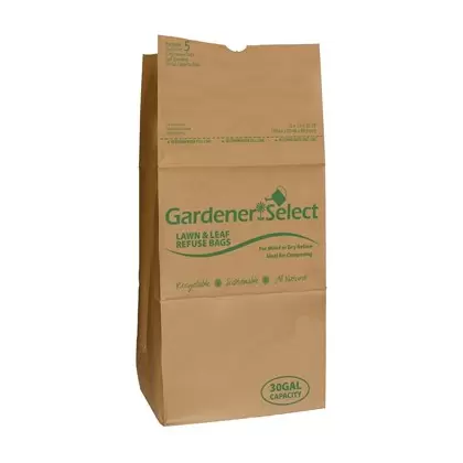 Gardener Select 30Gal Lawn & Refuse Bag EA=5pk 16"x12"x35" 450/PL