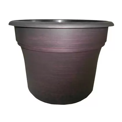 Grower Select 12.00 Orbit Pot Black / Copper 3.41gal 36/CS - 12.44in D x 9.18in H