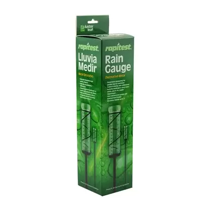 Luster Leaf Rain Gauge Spiral Metal W/ Stake
