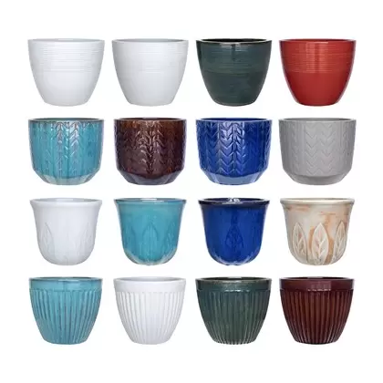 MCarr 144pc Round Planter Pallet Mixed Colors