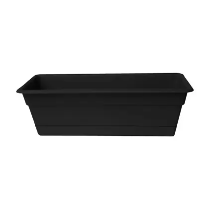 Bloem 24" Dura Cotta Window Box Black