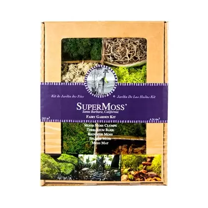 SuperMoss 4oz Mixed Moss Fairy Garden Kit