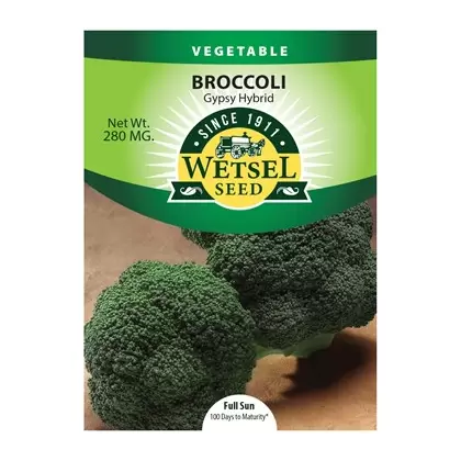 Broccoli, Gypsy Hybrid 280 mg Packet