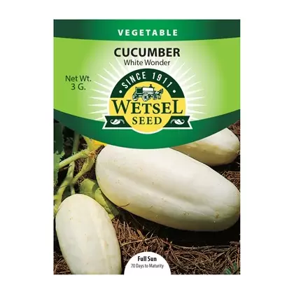 Cucumber, White Wonder - 3 Gram