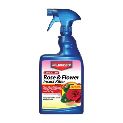 BioAdvanced 24oz Rose & Flower Dual Action Insect Killer RTU (Keywords: Bayer )