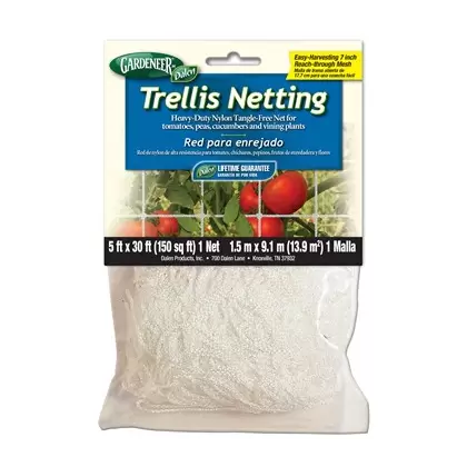 Dalen 5'x30' Trellis Netting 7" Reach Thru Mesh