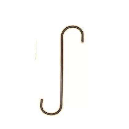 Hookery 12" S Extension Hook w/ 2" Opening