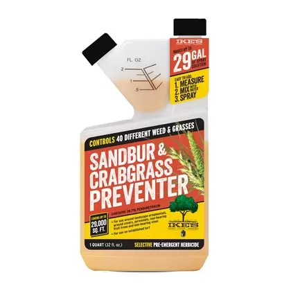 IKES 1qt Sandbur & Crabgrass Preventer Pendmethalin 38.7%