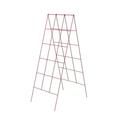 Panacea 48"x18" A Frame Red Trellis