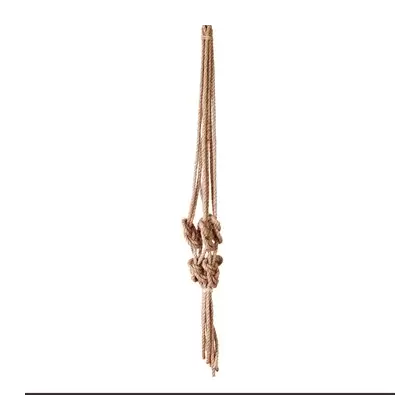 Primitive 30" Natural Knotted Rope Hanger