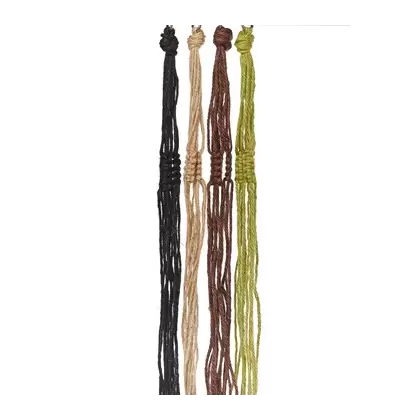 Primitive 36" Assorted Colored Jute Hanger