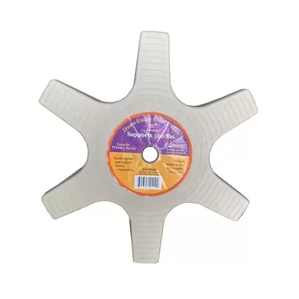 Plant Stand 20" Down Under Caddie Light Gray