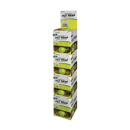 Rescue 48PC Fly Trap Disposable Floor Display