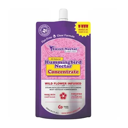 Sweet Seed 250ml Hummingbird Nectar Pouch Concentrate