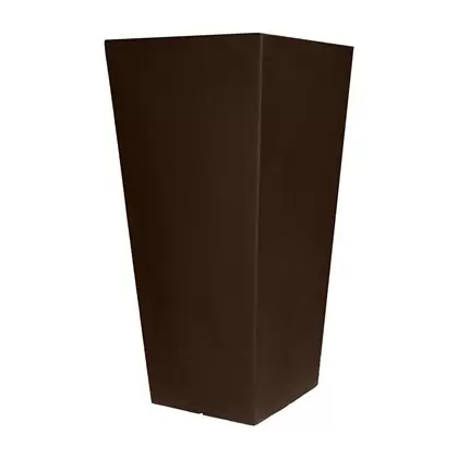 Tusco 26" Cosmo Tall Square Planter Espresso