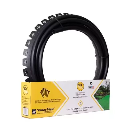 Valley View Easy Diamond 20' Horizontal Ground Edging W/stk Edge