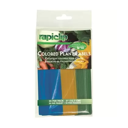 Luster Leaf 30pk 5" Colored Plant Labels