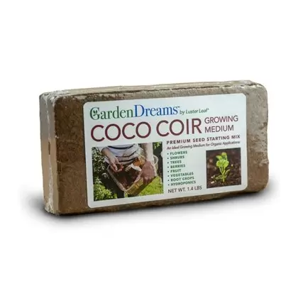 Luster Leaf 1.4 lb Coco Coir Brick