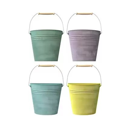 Panacea Half Rnd Wall Wall Bucket Assorted Color