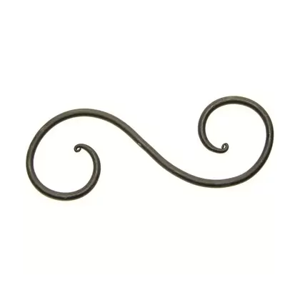 Panacea 6" Black Forged S Hook