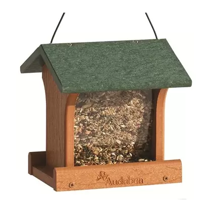 Audubon Going Green Recycled Plastic Ranch Feeder