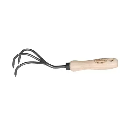 DeWit 3-Tine Cultivator Short Handle