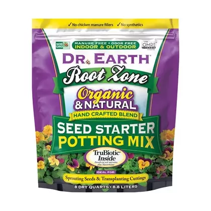 Dr Earth 8qt Root Zone Seed Starter Potting Soil