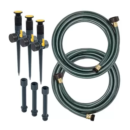 Melnor Sprinkler Kit With Hoses And Extension