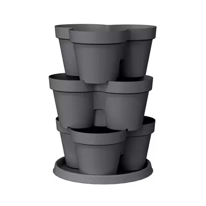 HC Terrace Planter Warm Gray