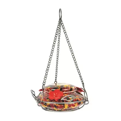 Natures Way 16oz Garden Top Fill Hummingbird Feeder Molten