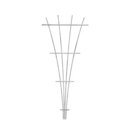 Panacea 72" Wood Fan Trellis White