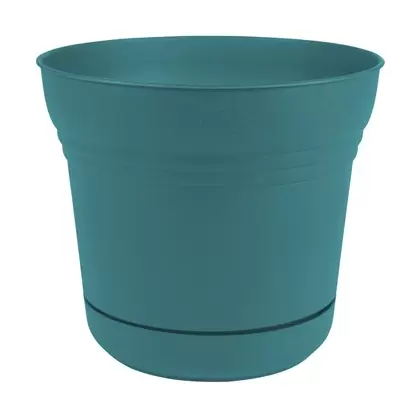 Bloem 5" Saturn Planter Bermuda Teal