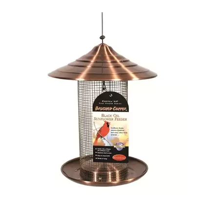 Audubon Woodlink Coppertop Sunflower Tube Feeder