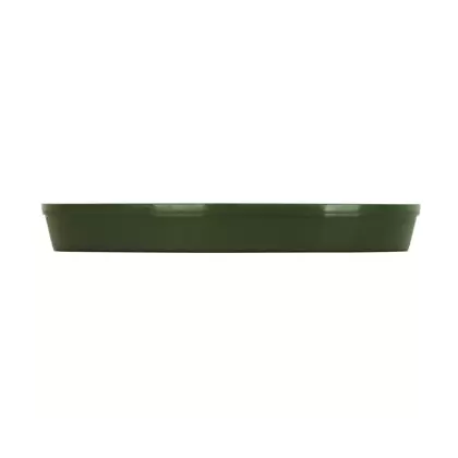 HC 10" Round Grower Saucer Green Akro Mils