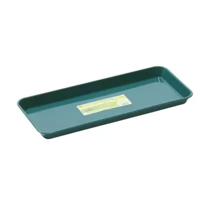 Bosmere 13.75" Indoor Plant Tray Green