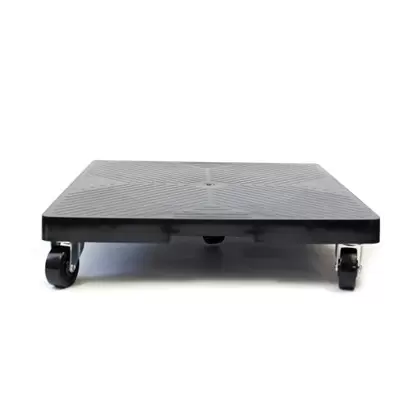 Devault 16" Square Plant Dolly Black
