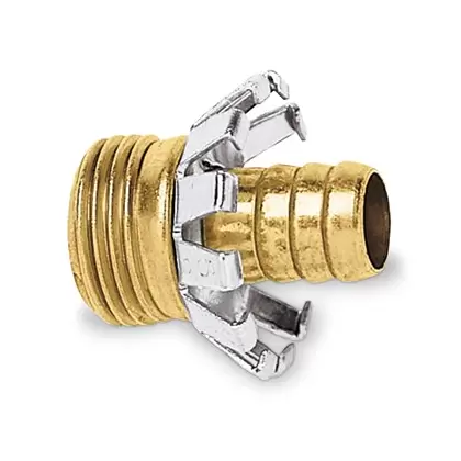 Gilmour Brass Coupling Male Coupling, 3/4"