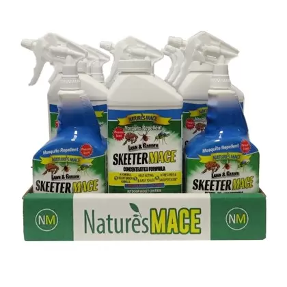 Nature's Mace MiniMace 12pc Mosquito Repellent RTU & Concentrate Counter Display