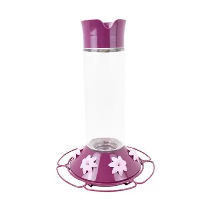 Perky Pet 30oz Royal Berry Best Glass Hummingbird Feeder