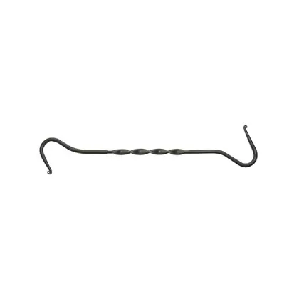 Panacea 12" Black Forged Extender Hook