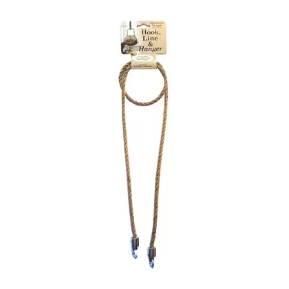 Primitive 1/4" Jute Drop Hanger 4' Adjustable