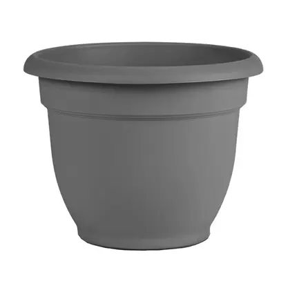 Bloem 6" Ariana With Grid Planter Charcoal