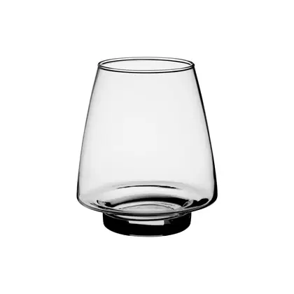 SSI 7 3/8" Pyramid Vase Crystal