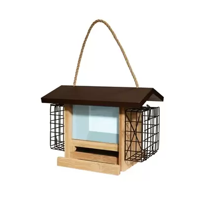 Woodlink Bamboo Ultimate Renewable Deluxe Ranch Feeder
